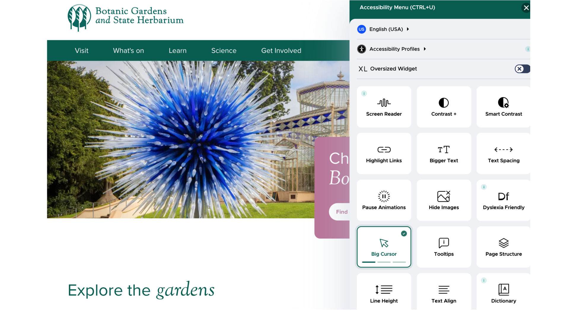 Botanic Gardens Portfolio Highlight 3