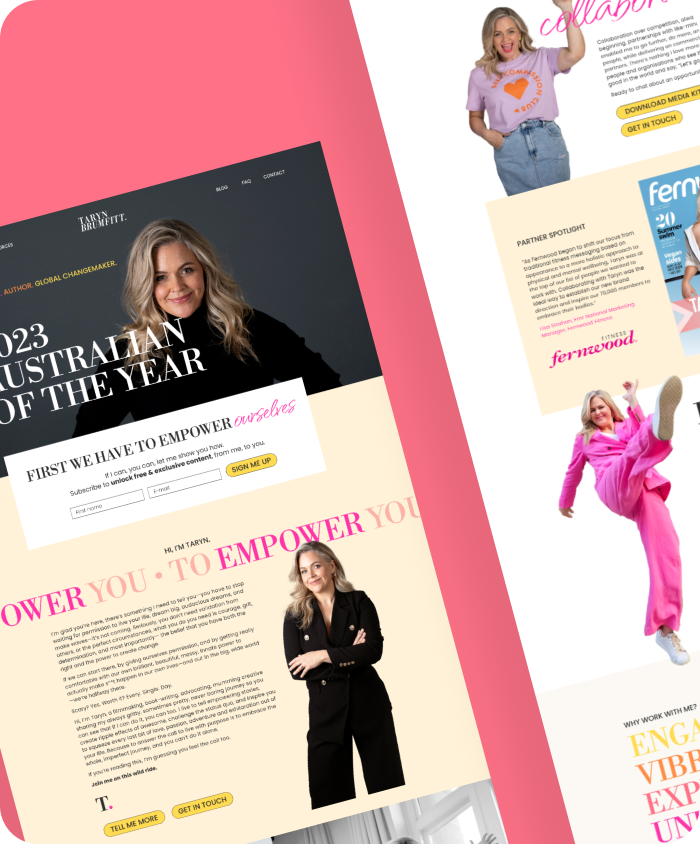 Services Page Website