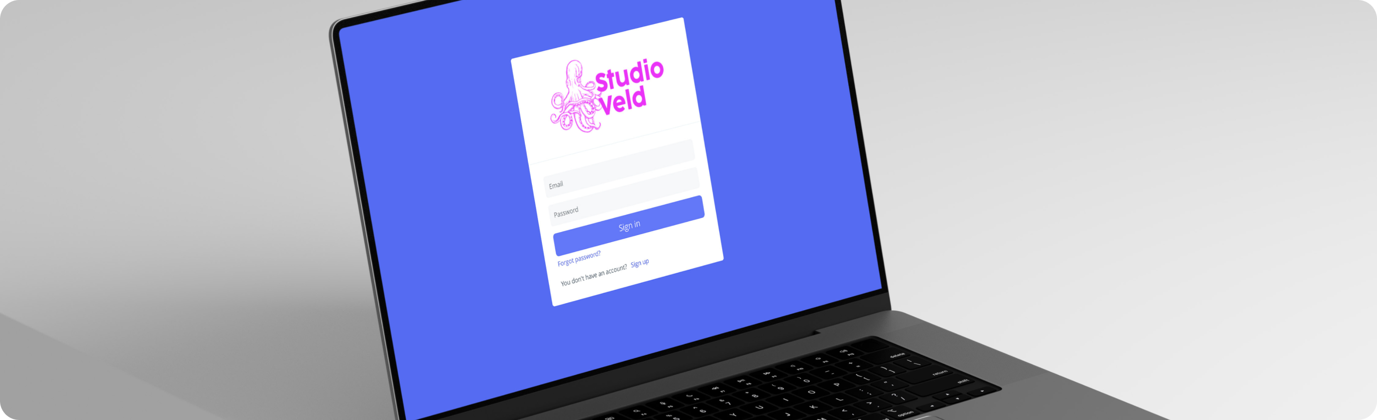Studio Veld Support Website Design