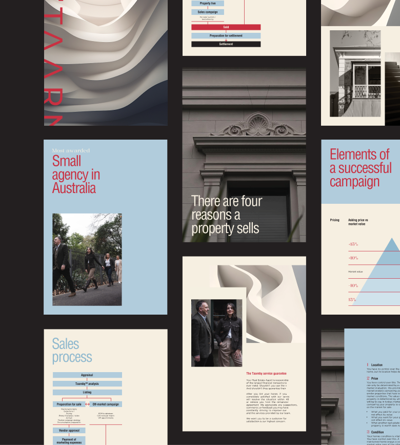 Taarnby portfolio feature centre mobile